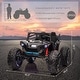preview thumbnail 18 of 22, 2 Seaters 24V Ride on UTV with Remote Control,10AH Battery, 400W Powerful Motors with 17" EVA Wheels