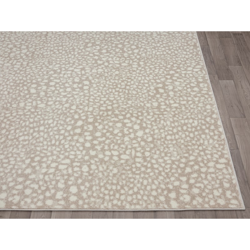 Abani Rugs Arto Contemporary Cheetah Print Area Rug