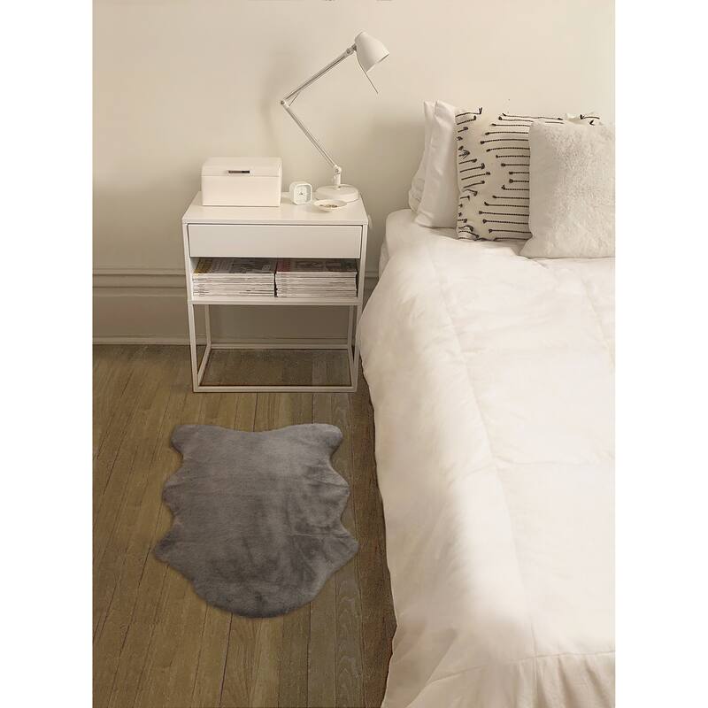 Faux Fur Rabbit Rug