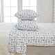 preview thumbnail 70 of 73, Linery & Co. Ultra-Soft Coastal-Inspired Brushed Microfiber Sheet Set.