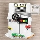 preview thumbnail 24 of 34, Lush Decor Racing Cars Reversible Oversized Quilt Set