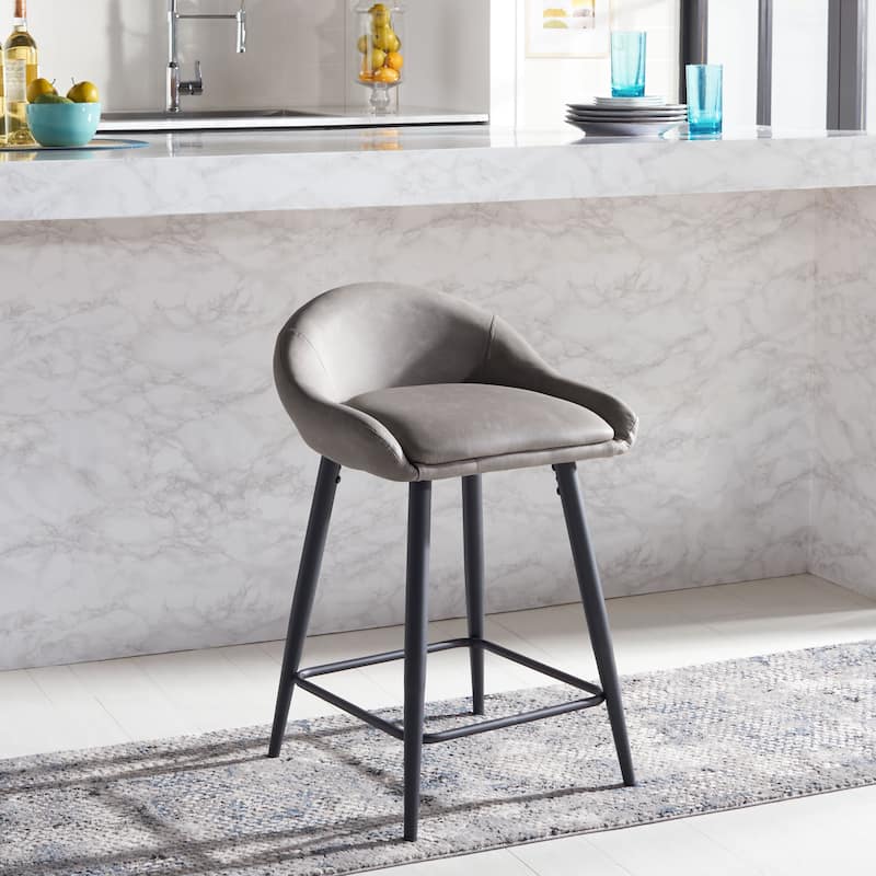 SAFAVIEH Lota 25-inch Counter Stool - 19.8" x 19.9" x 31.2" - 20Wx20Dx31H