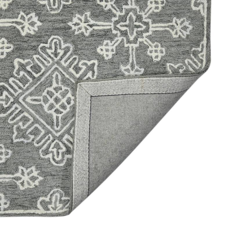 HomeRoots Oriental Transitional Rectangle Area Rug