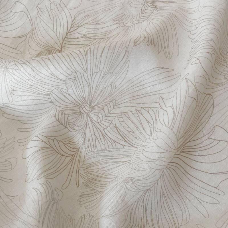 French Linen Pillow with Removable Sham by BOKSER HOME