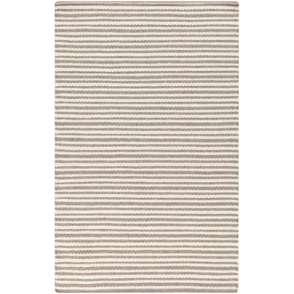 slide 2 of 11, Porch & Den Horseshoe Hand-woven Wool Area Rug 2' x 3' - Grey