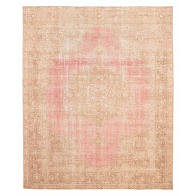 ECARPETGALLERY Hand-knotted Antalya Vintage Violet Wool Rug - 10'0 x 12'4