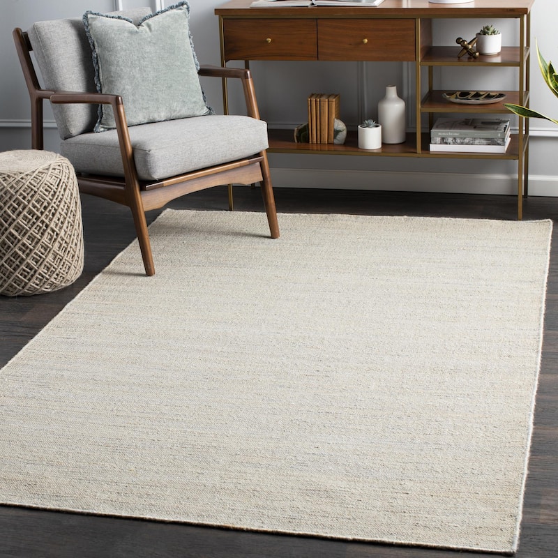Alvito Country Solid Area Rug - 12' x 15' - Oatmeal