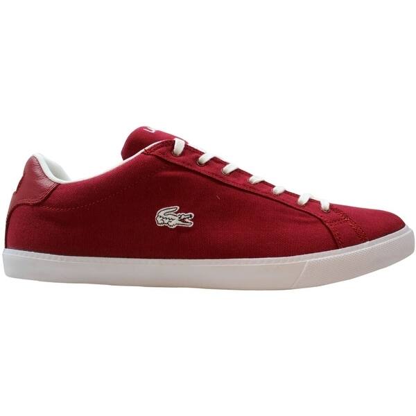 Shop Lacoste Graduate Vulv Fb Cwc Spm Cnv Red White 7 27spm125917k Men S On Sale Overstock 31825153
