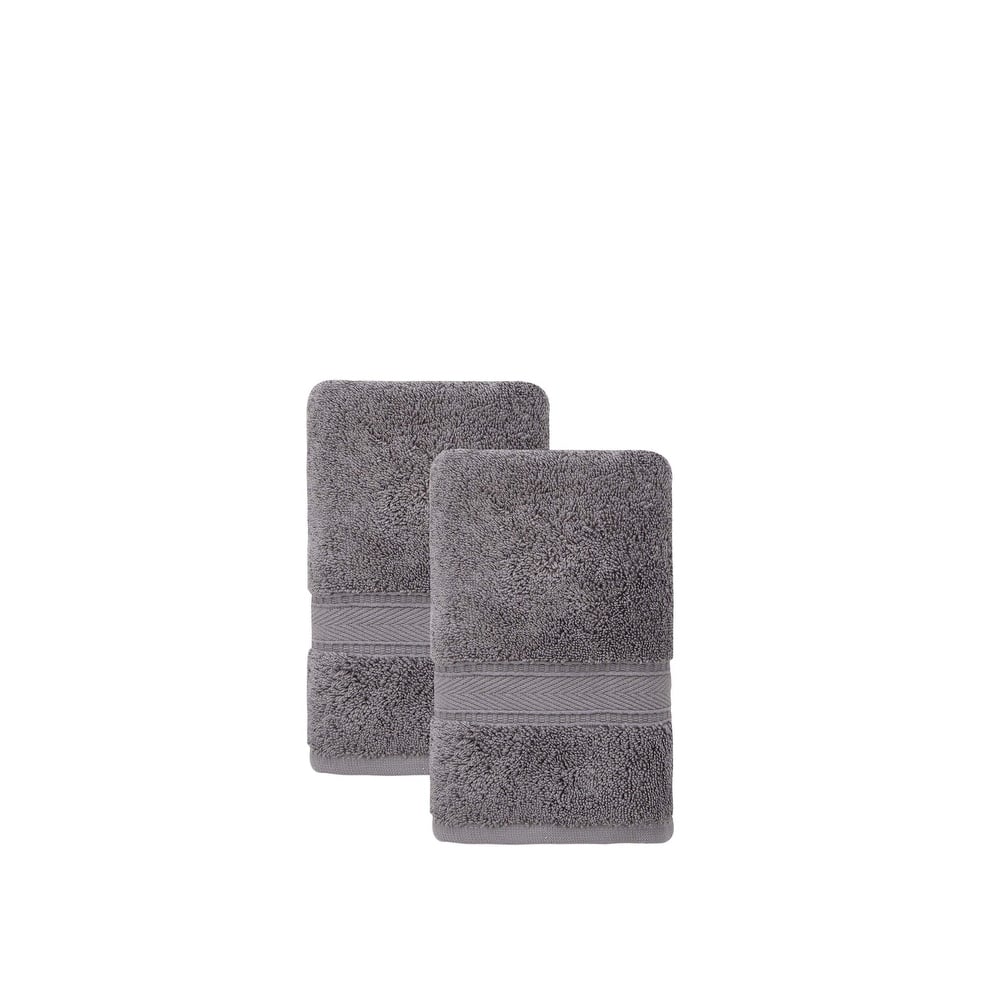 Ozan Premium Home 100% Turkish Cotton Legend Collection Luxury Hand Towels (Set of 2)