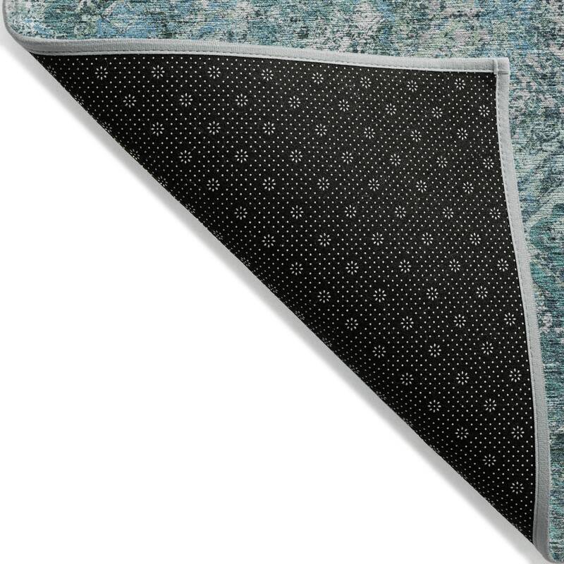 HomeRoots Geometric Transitional Rectangle Outdoor Rug