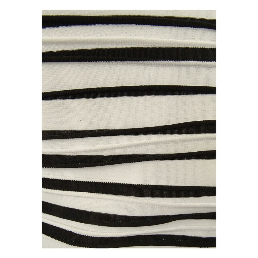 Calvin Klein Women's Textured Striped Wave Jersey Dress (14, Black/White) - Overstock - 41167129 Calvin Klein Women's Textured Striped Wave Jersey Dress (14, Black/White) - Overstock - 41167129
