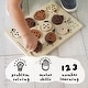 preview thumbnail 5 of 3, Wee Gallery Wooden Tray Puzzle - Count to 10 Ladybugs