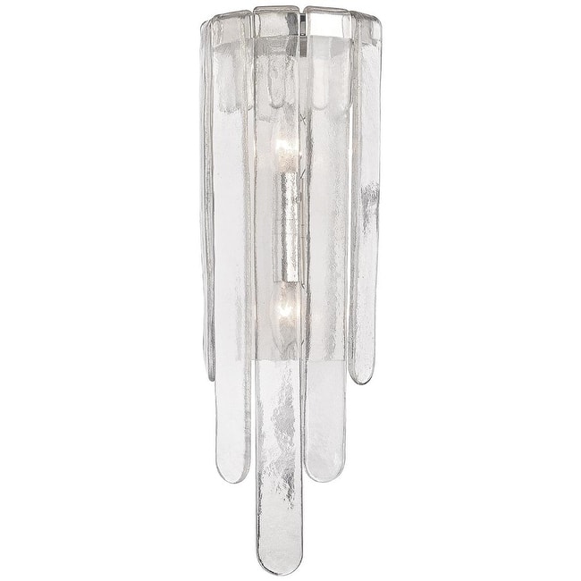 Hudson Valley Lighting Fenwater 2 Light 24" Tall Wall Sconce - Polished Nickel