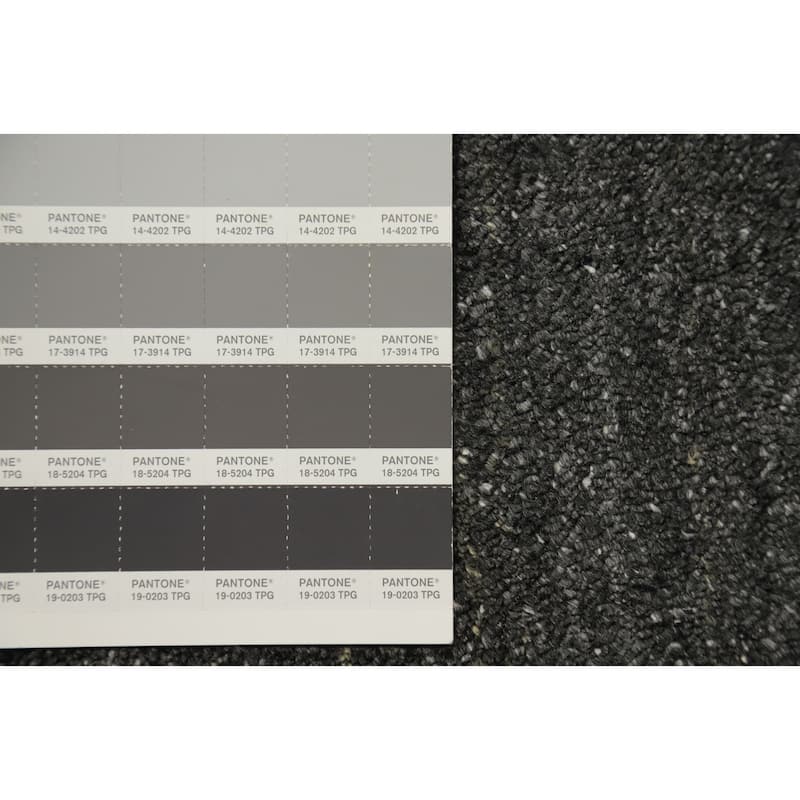 Hand Knotted Oriental 100% Wool Carpet Tribal Animal Pictorial Greys & Charcoal Gabbeh Area Rug - 8' 0'' X 5' 6''