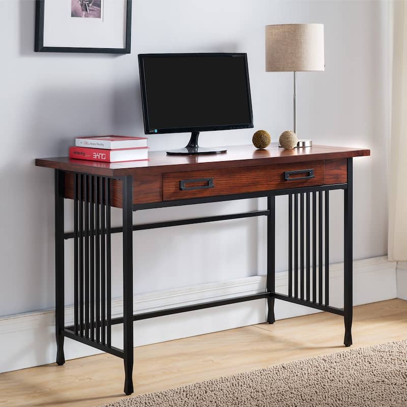 Wood Writing and Computer Desk