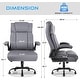 preview thumbnail 16 of 19, BOSSIN Executive Office Chair,Big and Tall Office Chair with Ergonomic,High Back,and Lumbar Support