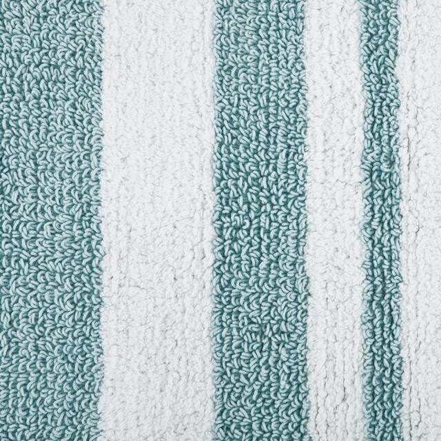 Madison Park Spa Cotton Reversible Bath Rug