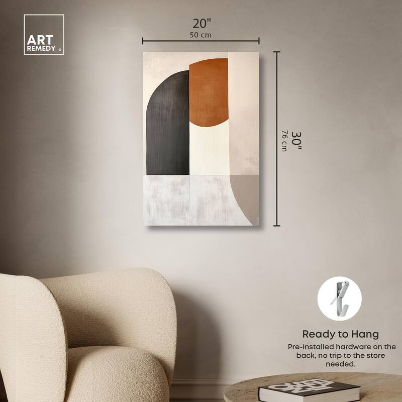 Weimar Echoes IV Canvas by Art Remedy, Gallery Wrapped