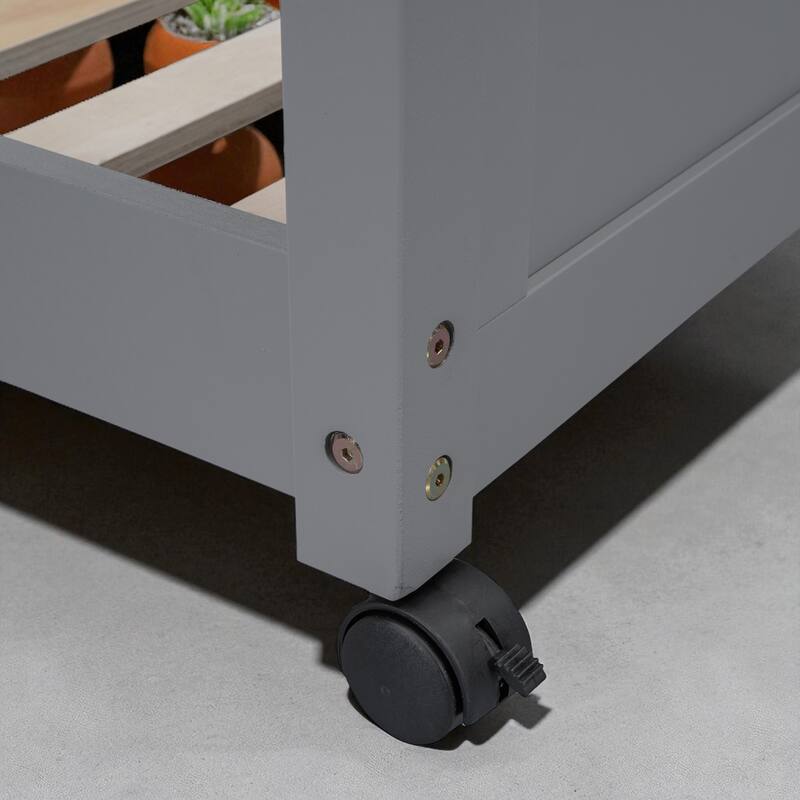 Twin Over Full / Full Over Full Bunk Bed with Built-in Desk and Storage Drawers, Solid Wood Frame