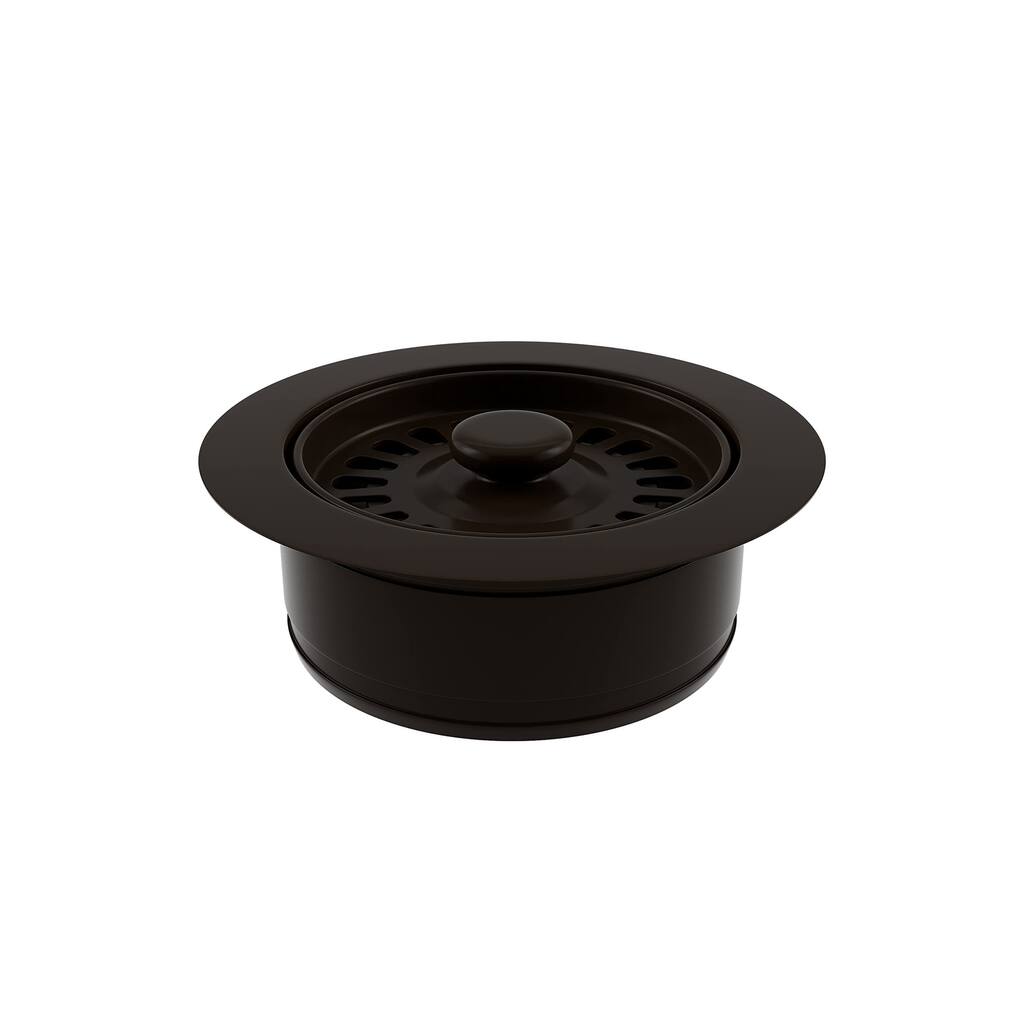 Lexicon Disposal Flange for Quartz Kitchen Sink with Mocha Finish - Fits 3.5 Inch Drain Hole, LG-DF-M - 3.5"