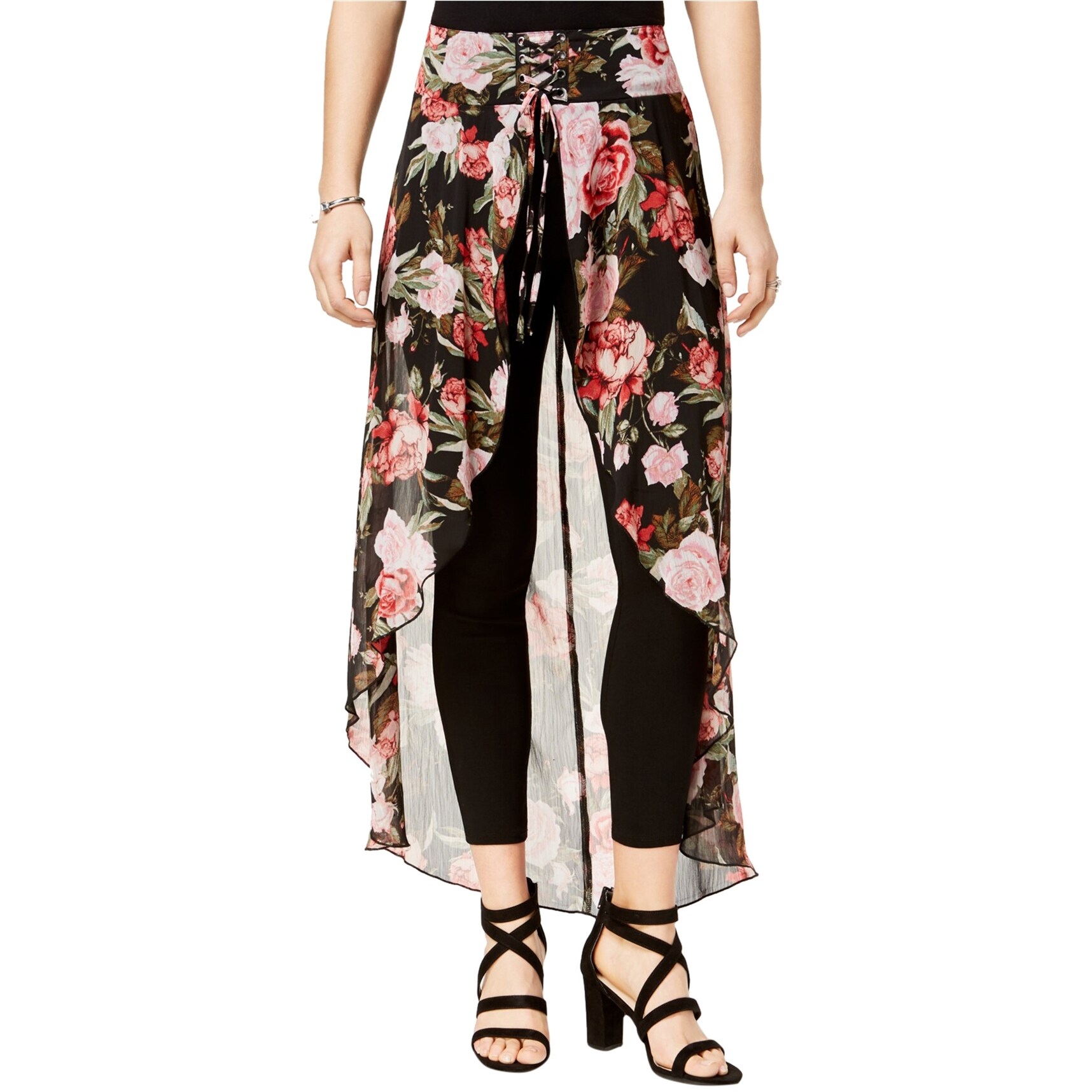 Shop Material Girl Womens Corset Overlay Casual Jogger Pants