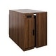 preview thumbnail 19 of 33, 118.11" Modern Wood Multifunctional Extendable Dining Table with Outlet and Storage