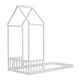 preview thumbnail 9 of 22, Twin House Roof Headboard Floor Bed