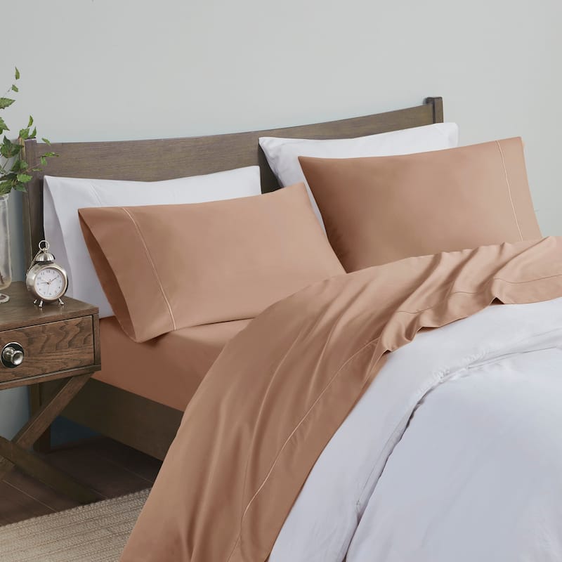 Madison Park 600 Thread Count Pima Cotton Sheet Set