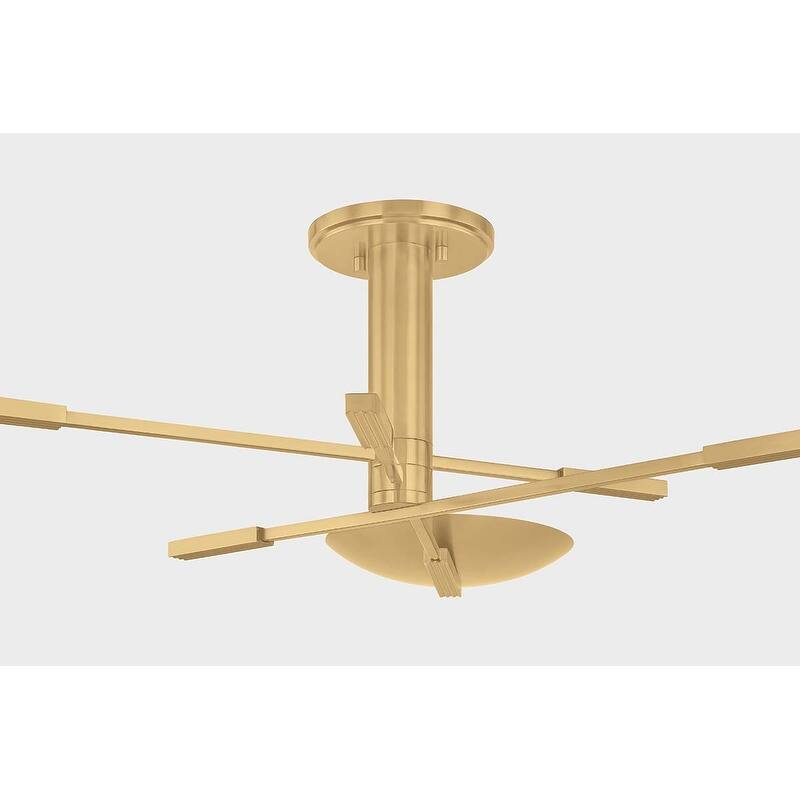 Hudson Valley Lighting 1503 Johnson 43" Wide LED Semi-Flush Ceiling