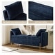 preview thumbnail 32 of 43, Angelus Modern 56''W Upholstered Flip Top Storage Bench withTwo Pillows and Arms by HULALA HOME