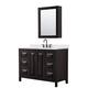 Option Dark Espresso / Giotto Quartz Top / Matte Black
