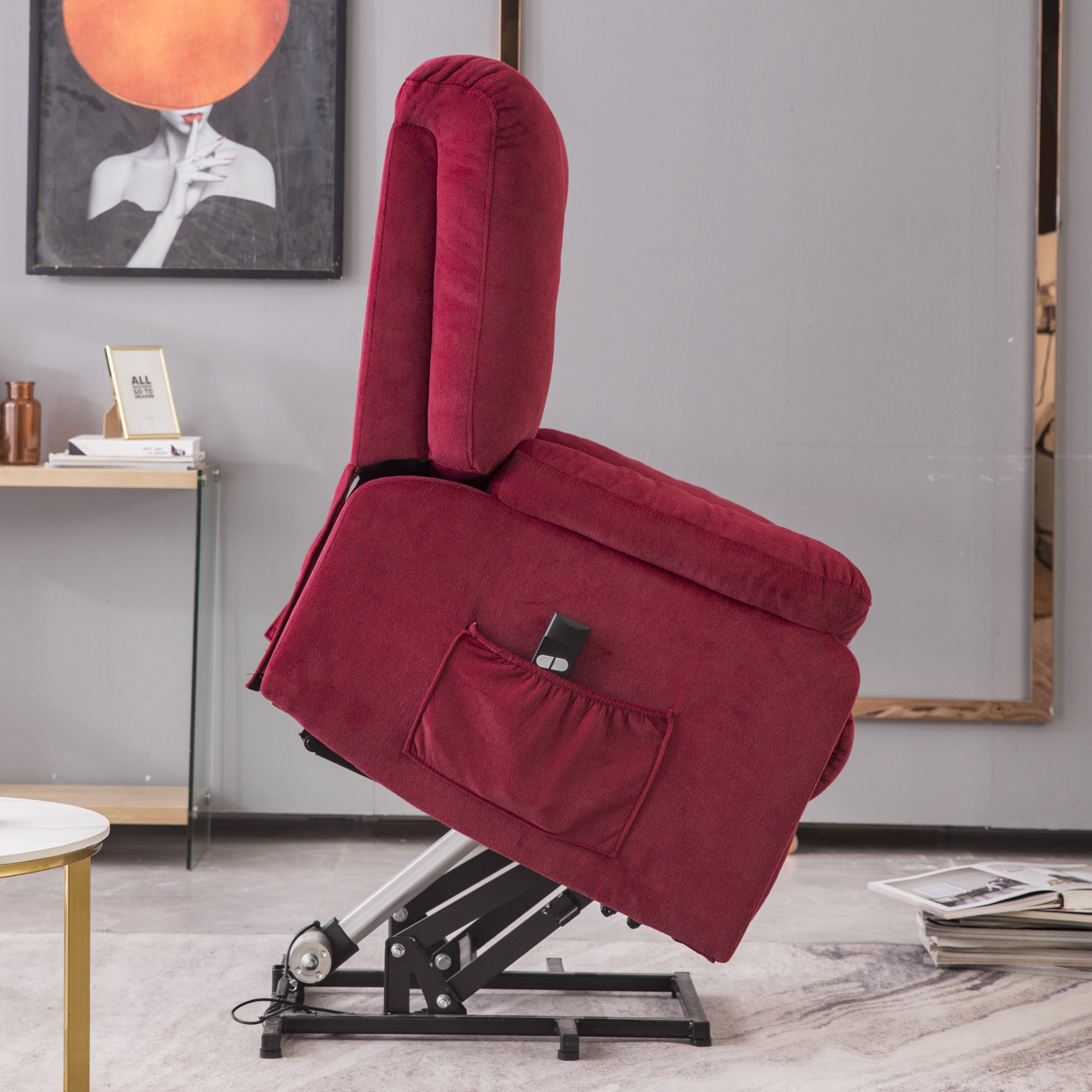 Chair with armrest for elderly on sale