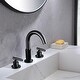 preview thumbnail 2 of 15, Widespread High-Arch Bathroom Faucet