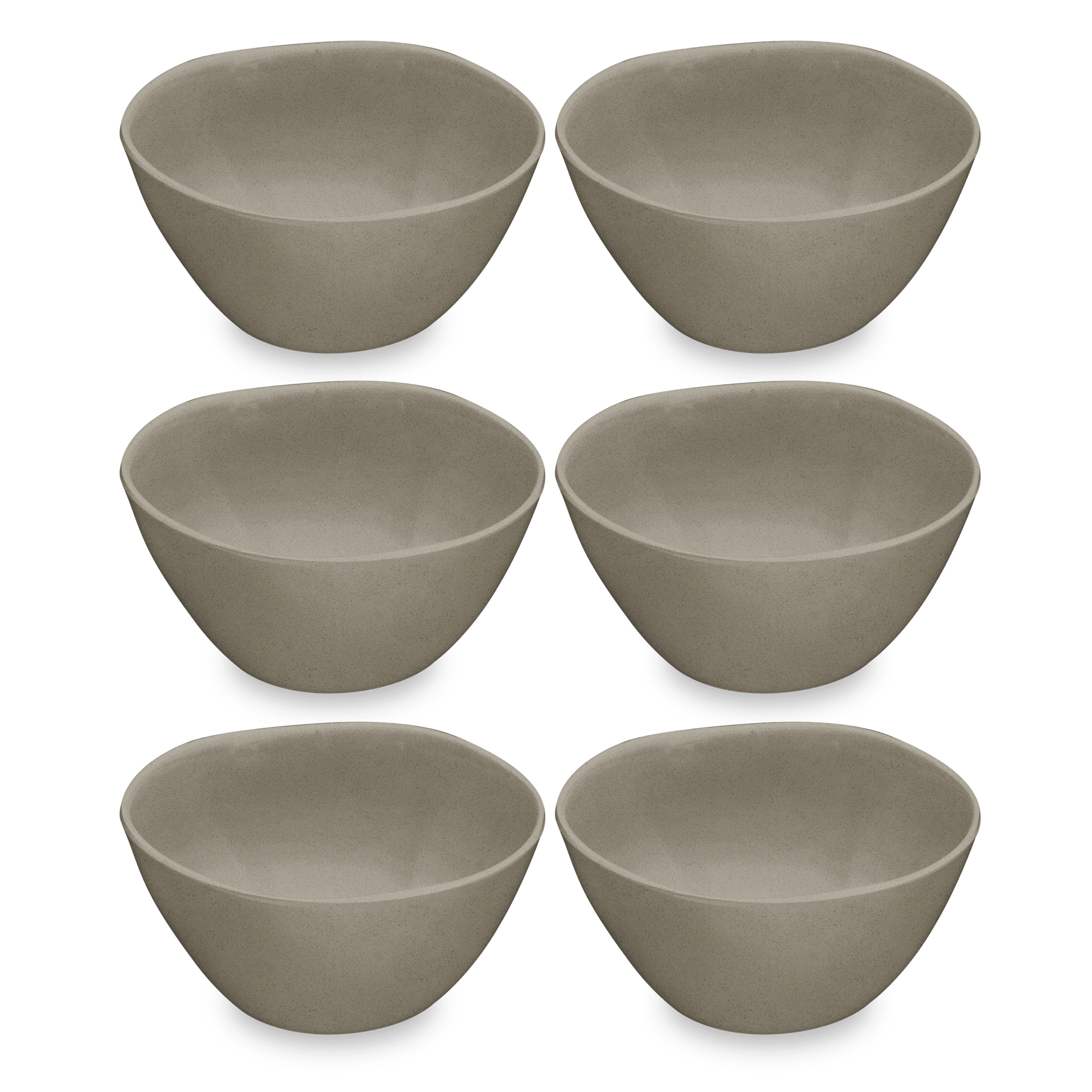 Abode Homewares Planta Cereal Bowl - Matte Dune - 6" - Set of 6