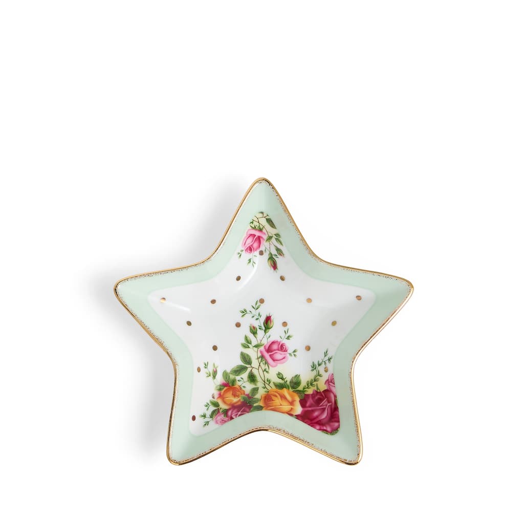 Royal Albert Old Country Roses Christmas Star Bowl