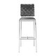 preview thumbnail 4 of 6, Eden Crest Cross Bar Chair (Set of 2) Black