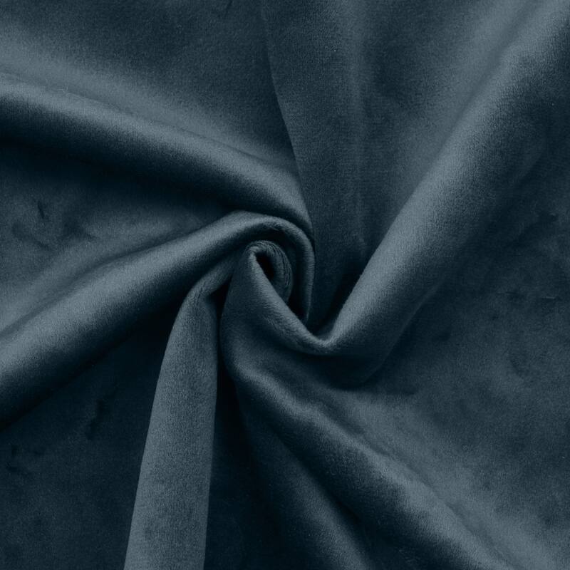 Thermaplus Navar Total Blackout Woven Faux Suede Curtain Panel