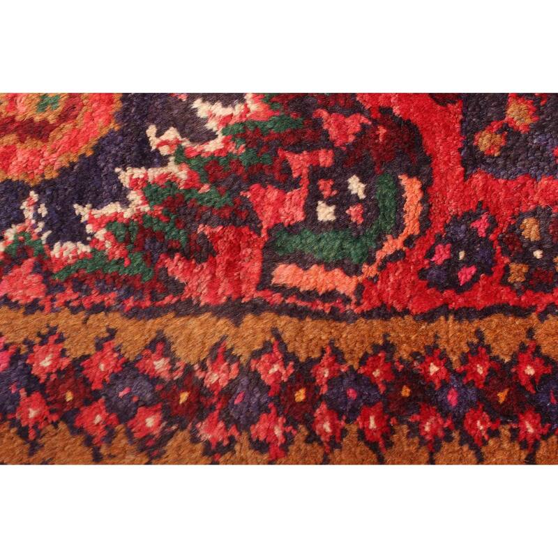 ECARPETGALLERY Hand-knotted Andelz Red Wool Rug - 4'2 x 6'11