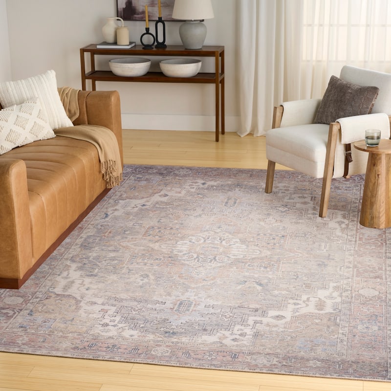 Nourison Vintage Washables Indoor only Persian Area Rug