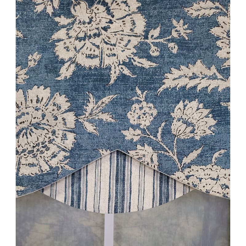 RLF Home Design Basanti Petticoat Window Valance