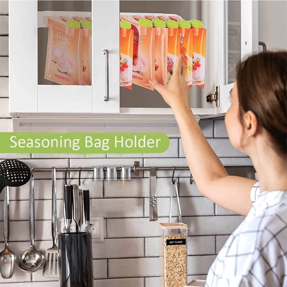 Wall Mount Spice Bag Rack Clip Holder Bed Bath Beyond 40023919
