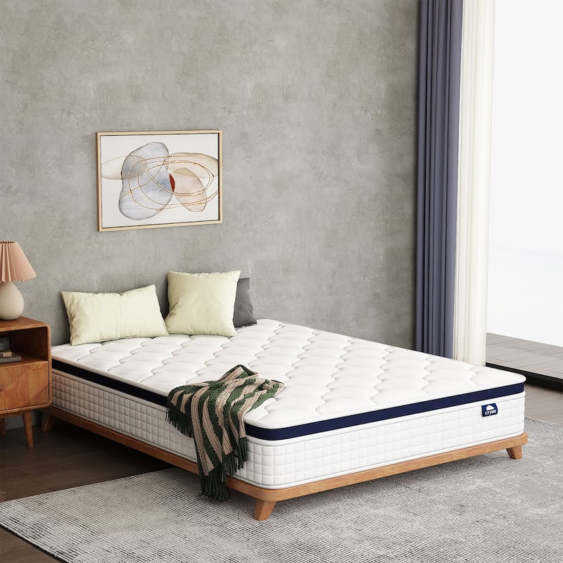 10-inch Hybrid Mattress with Zero Pressure Foam, CertiPUR-US Certified