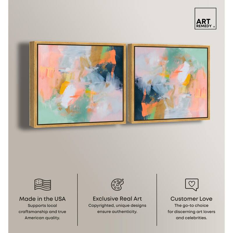 Mediterranean Blooms Canvas by Art Remedy