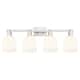 Option Brushed Satin Nickel / White