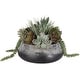 preview thumbnail 3 of 2, Uttermost 60214 Yuma 13" Tall Cement Faux Flora Planter