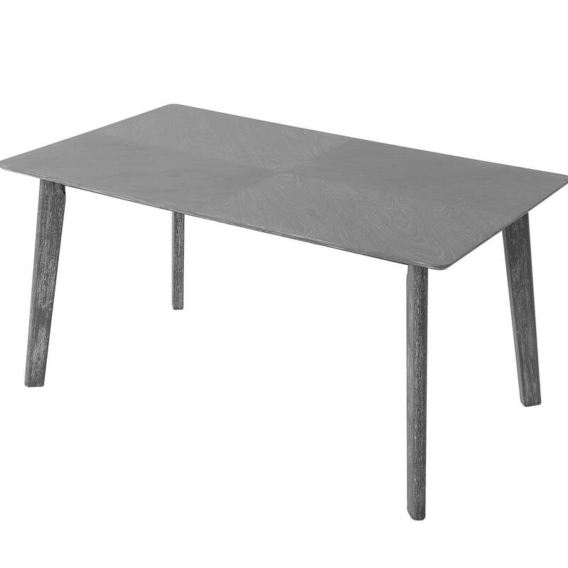 ​Farmhouse Kitchen Set - Table, 4 Chairs & Bench