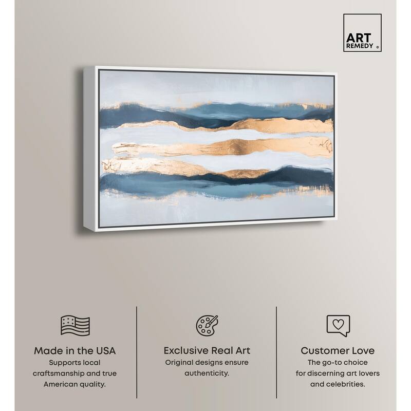 Blue Ridge II Canvas by Art Remedy