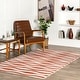 preview thumbnail 4 of 57, Nuloom Tristan Contemporary Waves Area Rug 4' x 6' - Pink