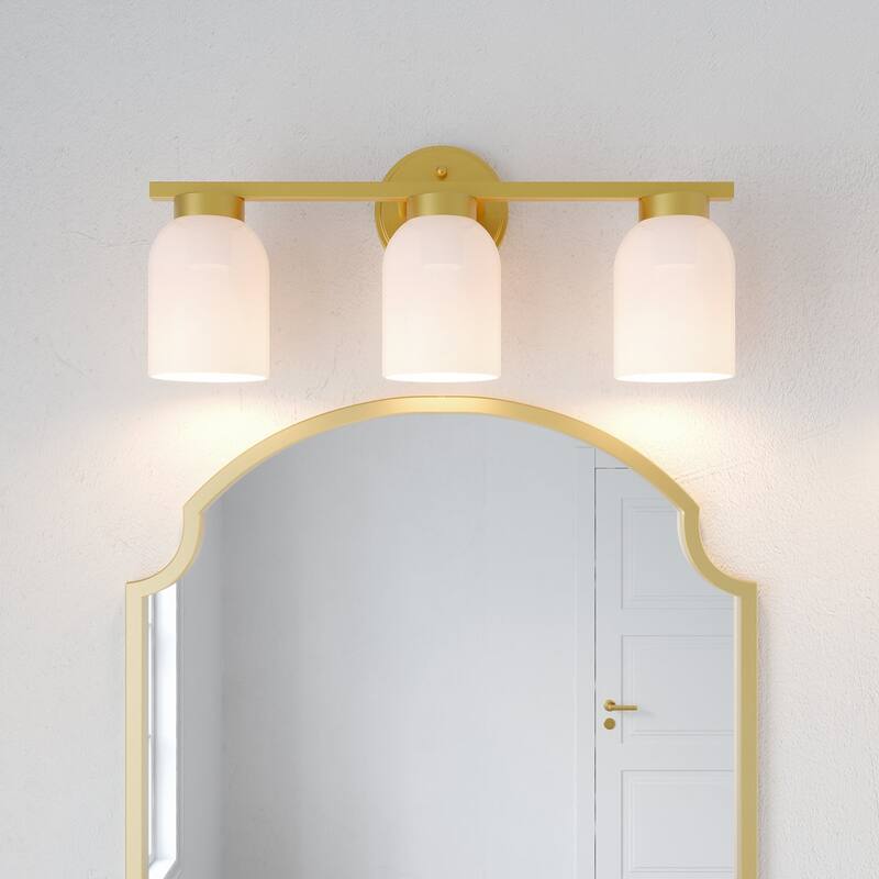 Acroma 3 - Light Dimmable Vanity Light Metal Bathroom Vanity Light - 3-light