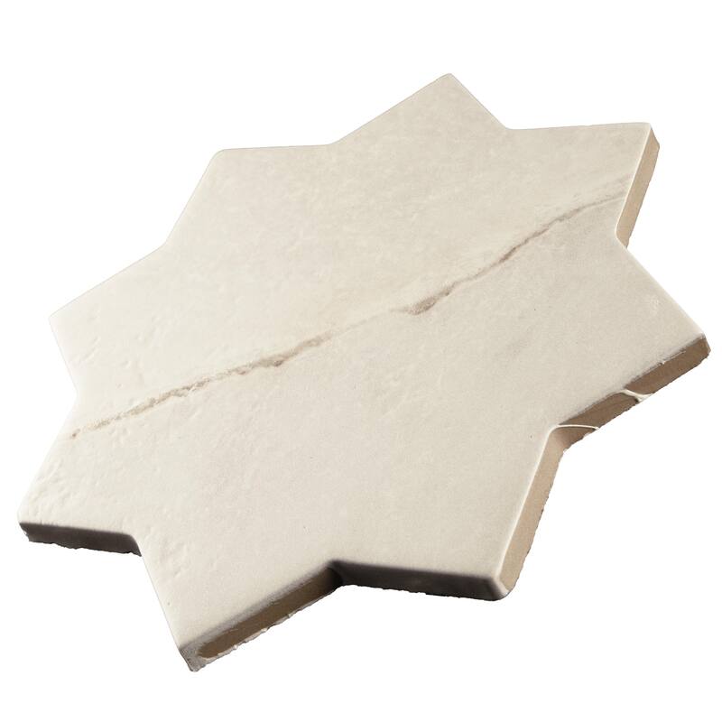 Merola Tile Istanbul Star Day with Night Cross 6" x 12" Porcelain Floor and Wall Tile - Case (32 Tiles)